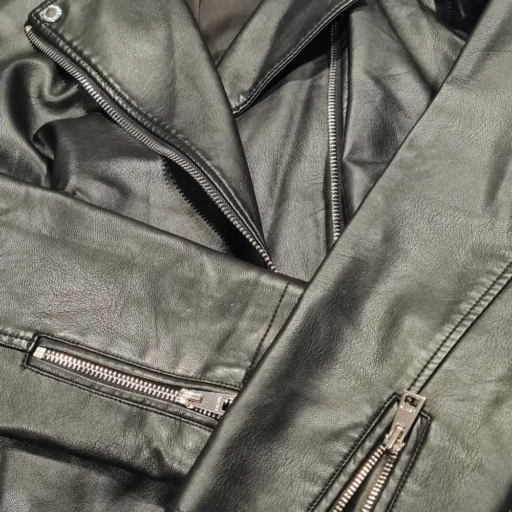 Levi's Black Leather Jacket